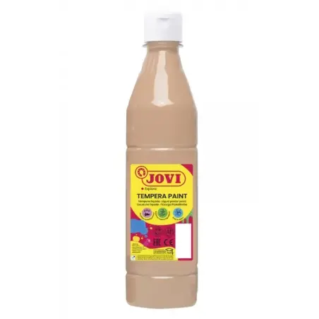 Jovi Tempera Paint Tempera Liquida 500ml - Base Agua - Lista para Usar - Alto Poder Cubriente - Secado Rapido - Excelente Fluide