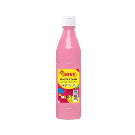 Jovi Tempera Paint Tempera Liquida 500ml - Base Agua - Lista para Usar - Alto Poder Cubriente - Secado Rapido - Excelente Fluide