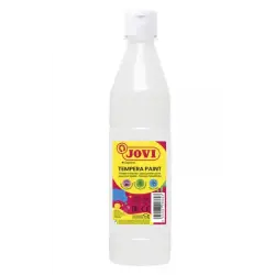 Jovi Tempera Paint Tempera Liquida 500ml - Base Agua - Lista para Usar - Alto Poder Cubriente - Secado Rapido - Excelente Fluide