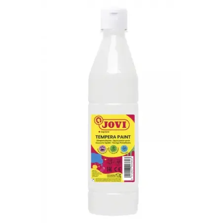 Jovi Tempera Paint Tempera Liquida 500ml - Base Agua - Lista para Usar - Alto Poder Cubriente - Secado Rapido - Excelente Fluide