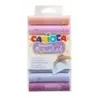 Carioca Temperello Pack de 8 Temperas Solidas - Gran Cobertura - Faciles de Mezclar - Sin Disolventes y Lavables - Secado Rapido