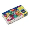 Jovi Pack de 7 Botes de Tempera 35ml - Mezclables - Para Papel, Cartulina, Madera, Tela, Pasta de Modelar y Barro - Incluye Pinc