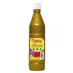 Jovi Tempera Paint Tempera Liquida 500ml - Base Agua - Lista para Usar - Alto Poder Cubriente - Secado Rapido - Excelente Fluide