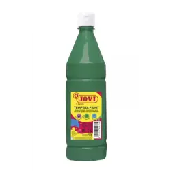 Jovi Tempera Paint Tempera Liquida 1000ml - Base Agua - Lista para Usar - Alto Poder Cubriente - Secado Rapido - Excelente Rendi