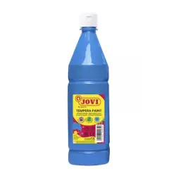 Jovi Tempera Paint Tempera Liquida 1000ml - Base Agua - Lista para Usar - Alto Poder Cubriente - Secado Rapido - Excelente Rendi