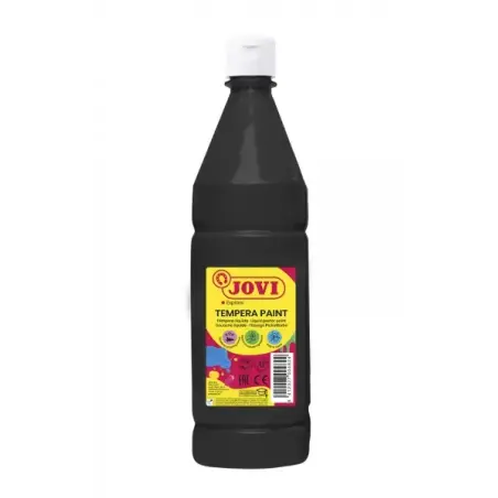 Jovi Tempera Paint Tempera Liquida 1000ml - Base Agua - Lista para Usar - Alto Poder Cubriente - Secado Rapido - Excelente Rendi