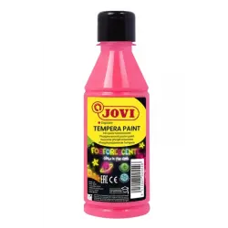 Jovi Tempera Paint Tempera Liquida Fosforescente 250ml - Brilla en la Oscuridad - Secado Rapido - Excelente Rendimiento - Facil