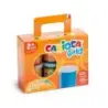 Carioca Tempera Baby Pack de 6 Botes de Pintura de Dedos 2+ - Lavable - Atoxica - sin Olor - Maxima Creatividad y Diversion - Co