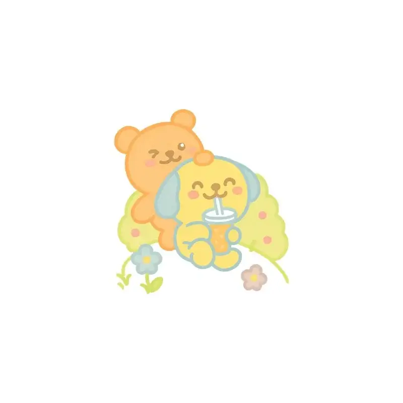 Jovi Kawaii Felt Pens Pack con 8 Rotuladores Punta Media de 3mm - Capuchon de Seguridad Ventilado - Grip Triangular Ergonomico -