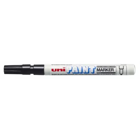 Uni-ball PX-21 Paint Marker - Marcador de Pintura - Punta Acrilica de Bala 0.8-1.2mm - Permanente en Todas las Superficies - Res