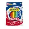 Carioca Magic Markers Pack de 10 Rotuladores Magicos Erasable - Tinta Magica Cambia de Color - Incluye Rotulador Magink para Bor