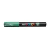 Posca PC-1M Marcador de Pintura - Punta Conica 0.7mm - Tinta Base al Agua - Resistente a la Luz - Color Verde | Ahorro Imprimien