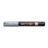 Posca PC-1M Marcador de Pintura - Punta Conica 0.7mm - Tinta Base al Agua - Resistente a la Luz - Color Gris | Ahorro Imprimiend