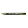 Posca PC-3M Marcador de Pintura - Punta Conica de Poliester 0.9-1.3mm - Tinta Base al Agua - Resistente a la Luz - Color Verde K