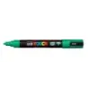 Posca PC-5M Marcador de Pintura - Punta de Bala 1.8-2.5mm - Tinta Base al Agua - Resistente a la Luz - No Permanente - Color Ver