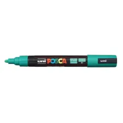 Posca PC-5M Marcador de Pintura - Punta de Poliester 1.8-2.5mm - Tinta Base al Agua - Resistente a la Luz - No Permanente - Colo