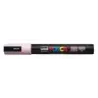 Posca PC-5M Marcador de Pintura - Punta de Bala 1.8-2.5mm - Tinta Base al Agua - Resistente a la Luz - Color Rosa Claro | Ahorro