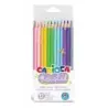 Carioca Pack de 12 Lapices de Madera Pastel - Colores Pastel - Cuerpo Hexagonal - Colores Brillantes y Lavables - Escritura Blan