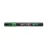 Posca PC-3M Marcador de Pintura - Punta de Poliester Conica 0.9-1.3mm - Tinta Base al Agua - Resistente a la Luz - Color Verde |