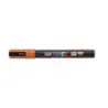 Posca PC-3M Marcador de Pintura - Punta Conica 0.9-1.3mm - Tinta Base al Agua - Resistente a la Luz - Color Naranja | Ahorro Imp