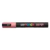 Posca PC-5M Marcador de Pintura - Base al Agua - Punta de Bala 1.8-2.5mm - Resistente a la Luz - Color Rosa Coral | Ahorro Impri