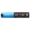 Posca PC-7M Marcador de Pintura - Punta de Bala 4.5-5.5mm - Tinta Base al Agua - Resistente a la Luz - Color Azul Claro | Ahorro
