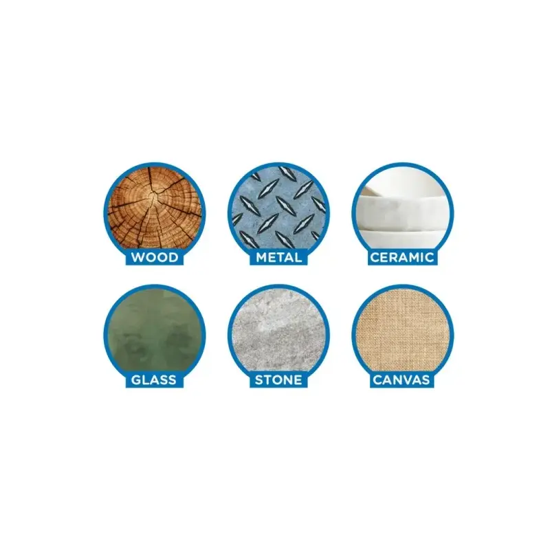 Carioca Acrylic Pack de 10 Marcadores de Pintura Acrilica - Punta Pincel - Tinta a Base de Agua - Alta Cobertura - Colores Surti