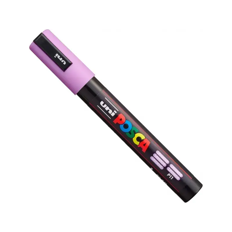 Posca PC3M Pack de 4 Marcadores de Pintura - Punta Conica 0.9-1.3mm - Tinta Base al Agua - Resistente a la Luz - No Permanente -