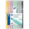 Staedtler Triplus Textsurfer 362 Pack de 10 Marcadores Fluorescentes - Trazo 1 - 4mm Aprox - Tina Base de Agua - Colores Surtido