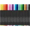 Faber-Castell Black Edition Pack de 20 Rotuladores Punta Pincel - Tinta a Base de Colorantes Alimentarios - Colores Surtidos | A