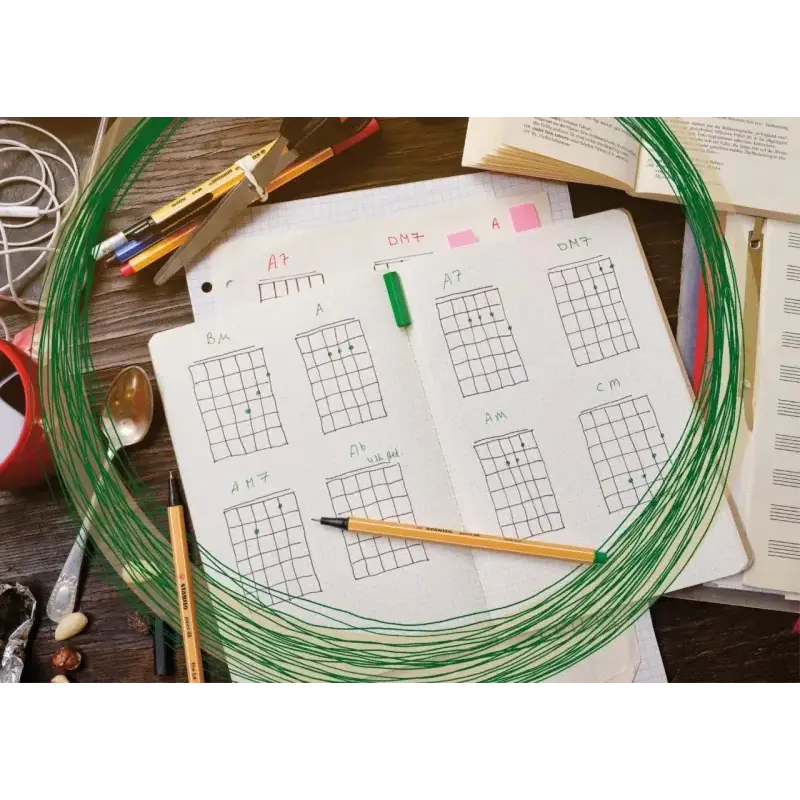 Stabilo Point 88 Pack de 18 Rotuladores de Punta de Fibra - Trazo de 0.4mm aprox. - Tinta con Base de Agua - Colores Surtidos |