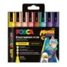 Posca Manga Hero Edicion Limitada PC-5M Pack con 8 Marcadores de Pintura - Punta de Bala 1.8-2.5mm - Tinta Base al Agua - Resist