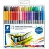 Staedtler 3200 Pack de 72 Rotuladores de Doble Punta - Resistente a la Presion - Colores Surtidos | Ahorro Imprimiendo