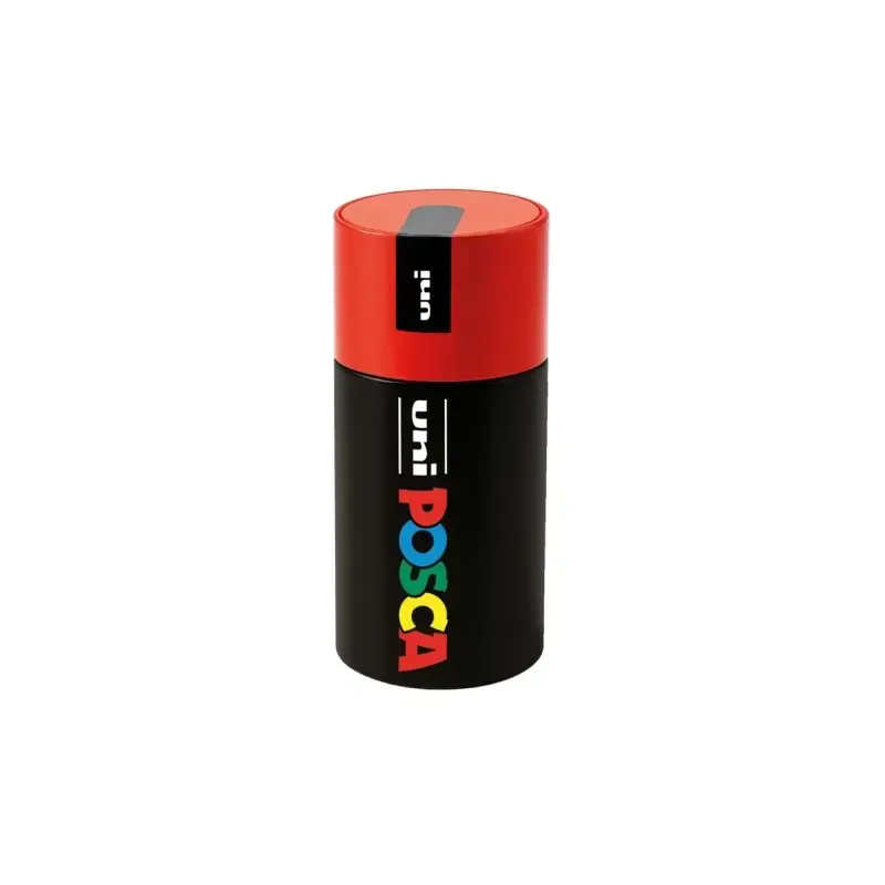 Posca Lata Metalica con 13 Marcadores de Pintura - 4x PC-5M, 5x PC-3M, 4x PC-5BR - Tinta Base al Agua - No Permanente - Resisten