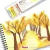 Pentel Oil Pastels Pack de 25 Pasteles Oleo - Blandos, Cremosos y de Secado Lento - Colores Surtidos | Ahorro Imprimiendo