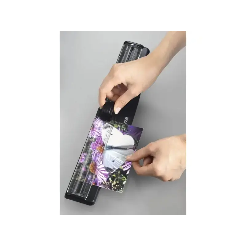 Hama Procut 310 Cizalla Rotativa - Longitud de Corte 310mm - Plastico - 7.5x3.2x39cm - Color Negro | Ahorro Imprimiendo