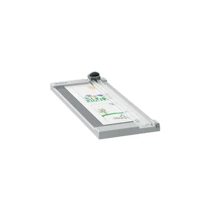 Leitz Precision Home A4 Cizalla para Corte Papel - Corta hasta 8 Hojas - Para Formato A4 - Cabezal de Corte con Cuchilla Fija -