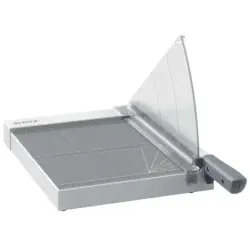 Leitz Precision Home A4 Guillotina de Papel A4 - Corta hasta 8 Hojas - Cuchilla de Acero Inoxidable Templado - Compacta y Ligera