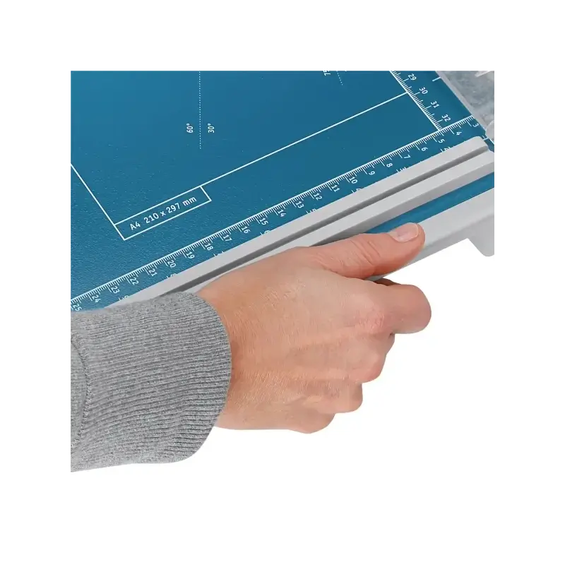 Dahle 502 Cizalla de Palanca Formato A4 - Capacidad 8 Hojas - Cuchilla Superior de Acero Macizo | Ahorro Imprimiendo