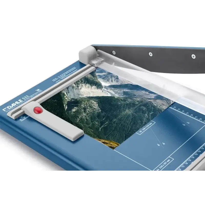 Dahle 533 Cizalla de Palanca Formato A4 - Capacidad 15 Hojas - Cuchilla Superior de Acero de Solingen | Ahorro Imprimiendo