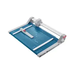 Dahle 550 Cizalla Profesional de Rodillo Formato A4 - Capacidad 20 Hojas - Cuchilla Circular Autoafilable de Acero - Dos Topes A