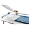 Dahle 554 Cizalla Profesional de Rodillo Formato A2 - Capacidad 20 Hojas - Longitud de Corte 720mm - Cuchilla Circular Autoafila