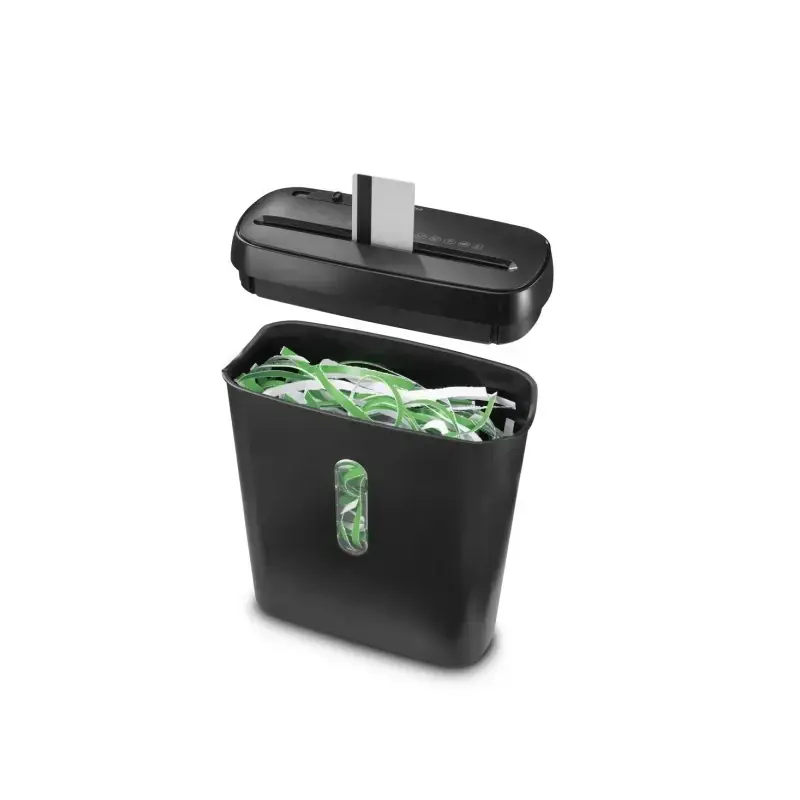 Hama Classic S61 Destructora de Papel Manual - 180W - 8L - Destruye hasta 6 Hojas - Velocidad 2.8m/min - Corte en Tiras P-2 - De