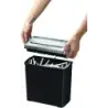 Fellowes Trito 2S Destructora de Papel Manual Corte en Tiras - Destruye hasta 5 Hojas a la Vez - Capacidad de la Papelera 11L -