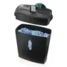 Hama Safe X100CD Destructora de Papel Manual - 460W - 15L - Destruye hasta 11 Hojas - Velocidad 2m/min - Corte Cruzado P-4 - Des