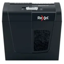 Rexel Secure X6 Destructora de Papel Manual Corte en Particulas P-4 - Destruye hasta 6 Hojas a la Vez - Capacidad de la Papelera