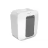Fellowes LX25 Destructora de Papel Manual Corte en Particulas P-4 - Destruye hasta 6 Hojas - Papelera de 11.5L - Color Blanco |