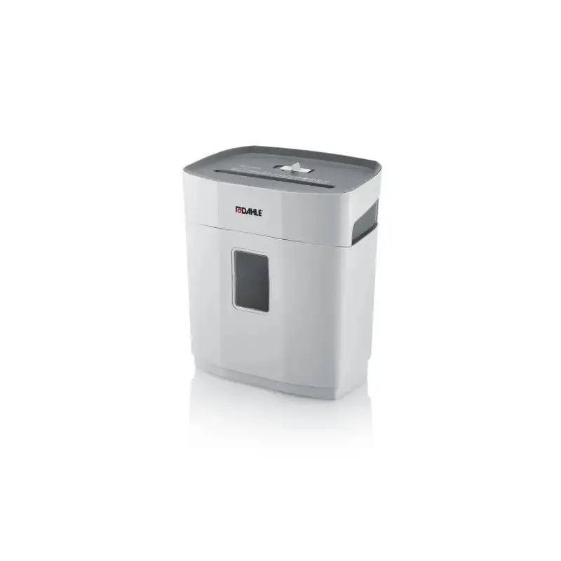 Dahle PaperSAFE 100 Destructora de Papel Manual Corte en Particulas P-4 - Destruye hasta 5 Hojas - Papelera de 12L - Apta para P