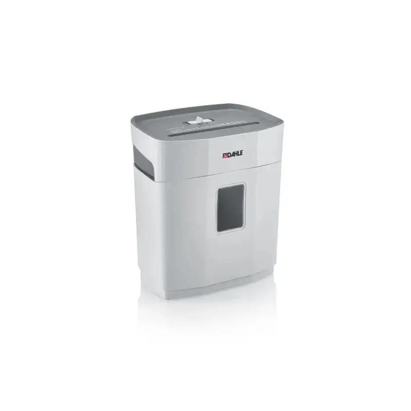 Dahle PaperSAFE 100 Destructora de Papel Manual Corte en Particulas P-4 - Destruye hasta 5 Hojas - Papelera de 12L - Apta para P