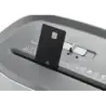 Dahle PaperSAFE 100 Destructora de Papel Manual Corte en Particulas P-4 - Destruye hasta 5 Hojas - Papelera de 12L - Apta para P